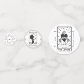 Tarot Kaarten | VRIJGEZELLENFEEST | Bruiloft | Mod Confetti (Achterkanten)