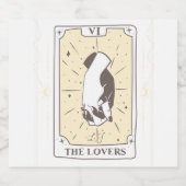 Tarot Kaarten | VRIJGEZELLENFEEST | Bruiloft | Neu Bier Etiket (Enkel label)