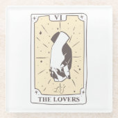 Tarot Kaarten | VRIJGEZELLENFEEST | Bruiloft | Neu Glazen Onderzetter (Voorkant)