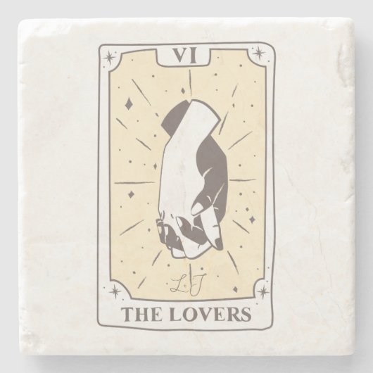 Tarot Kaarten | VRIJGEZELLENFEEST | Bruiloft | Neu Stenen Onderzetter (Voorkant)