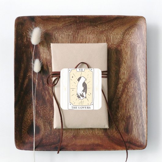 Tarot Kaarten | VRIJGEZELLENFEEST | Bruiloft | Neu Vierkante Sticker