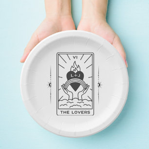 Tarot Kaarten   VRIJGEZELLENFEEST   Bruiloft   Tar Papieren Bordje