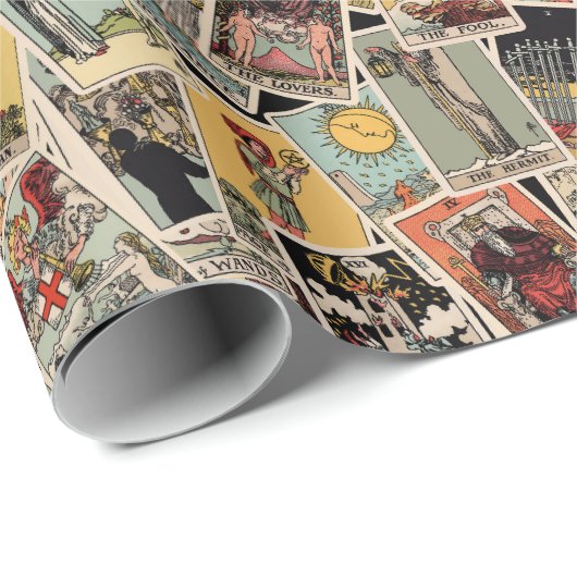  Tarot Kaarten Wrapping Paper Gift Idee Cadeaupapier (Rol Hoek)