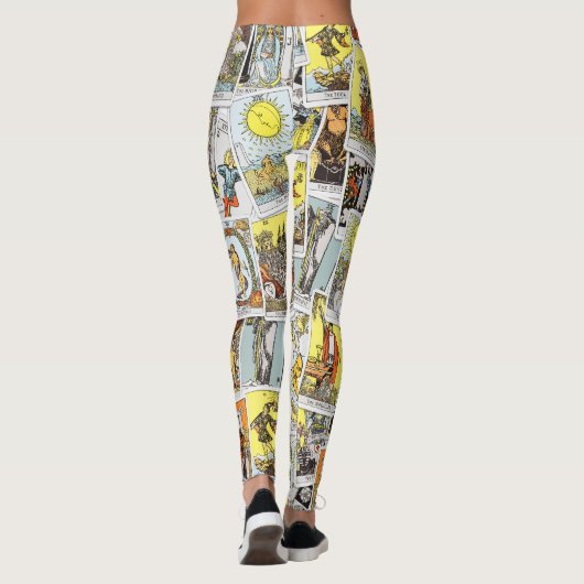 Tarot Kaarten Yoga Legging (Achterkant)