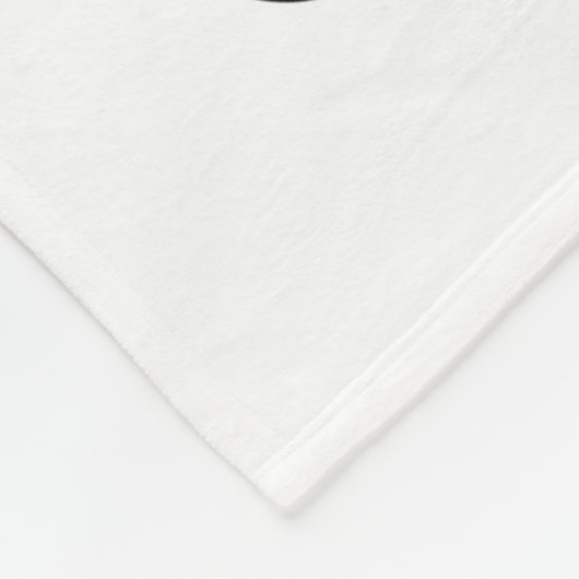 Tarot-kaarten zon en maan fleece deken (Hoek)