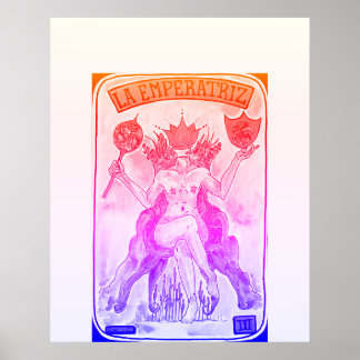 Tarot LA emperatriz Poster