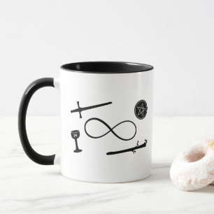 Tarot Lemniscate: De tovenaar en de elementen Mok