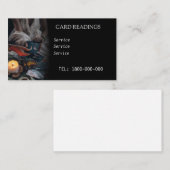 TAROT LEZEN BEWERKBARE KAART VISITEKAARTJE (Voorkant / Achterkant)