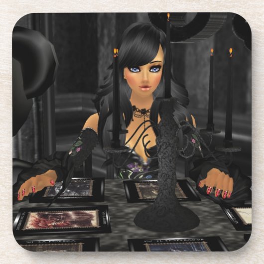 Tarot lezen Onderzetters (Voorkant)