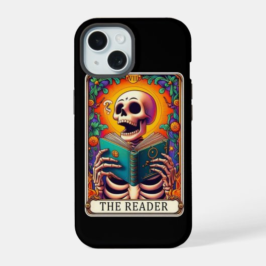 Tarot Lezer Hoesje voor Mobiele Telefoon iPhone 15 Case (Achterkant)