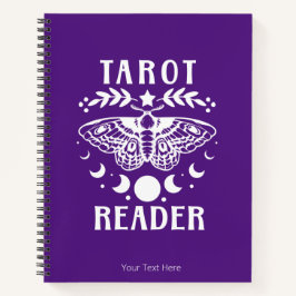 Tarot Lezer Maanfase Mot Sterren Notitieboek