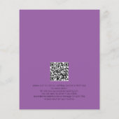 Tarot liefhebber minimalistische tekst QR Code Got (Achterkant)