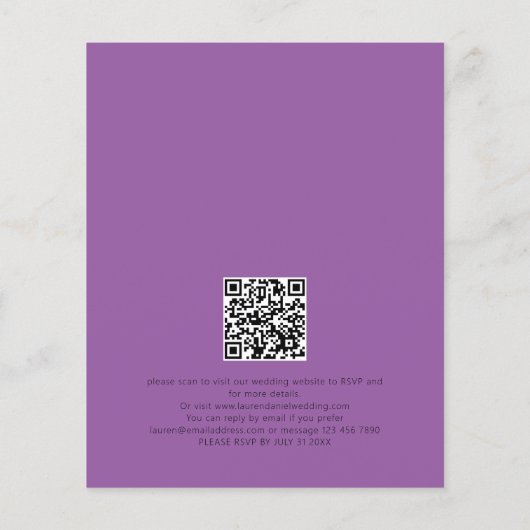 Tarot liefhebber minimalistische tekst QR Code Got (Achterkant)