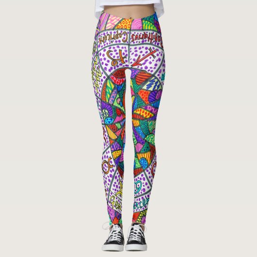 Tarot Lumination Leggings (Voorkant)