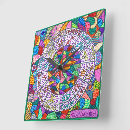 Tarot Lumination Wall klok (Hoek)