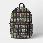 Tarot Major Arcana Bedrukte Rugzak (Voorkant)