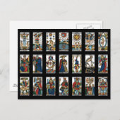 Tarot Major Arcana Briefkaart (Voorkant / Achterkant)