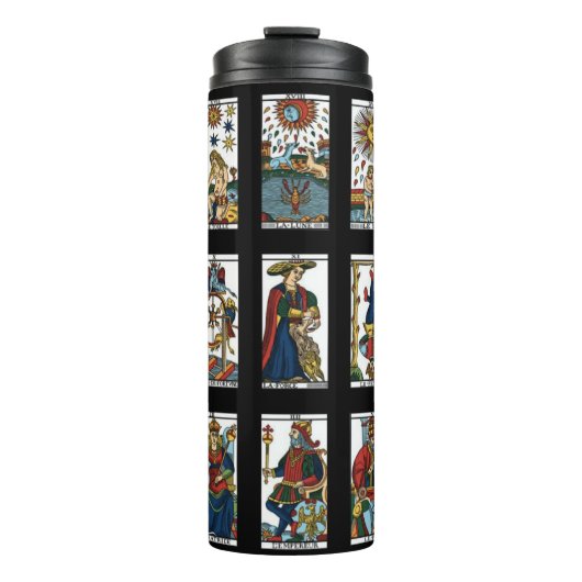 Tarot Major Arcana Thermosbeker (Voorkant)
