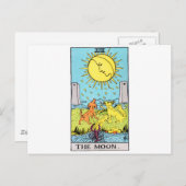 tarot-moon briefkaart (Voorkant / Achterkant)