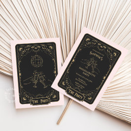 Tarot Mystic Bachelorette Party Kaart