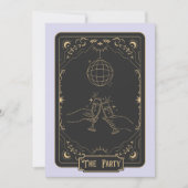 Tarot Mystic Bachelorette Party Kaart (Voorkant)