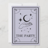Tarot Mystic Fortune Bachelorette Party Kaart (Voorkant)