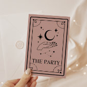 Tarot Mystic Fortune Bachelorette Party Kaart