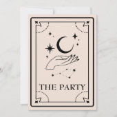 Tarot Mystic Fortune Bachelorette Party Kaart (Voorkant)