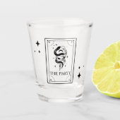 Tarot Mystic Fortune Shot Glass Shot Glas (Voorkant)