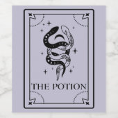Tarot Mystic Fortune Wijnlabel Wijn Etiket (Enkel label)