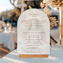 Tarot Mystic Woman Eye Moon Gold prijslijst Kaart