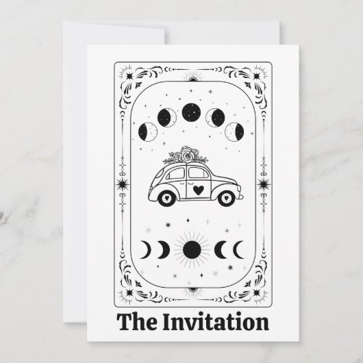 Tarot Mystieke Fortuin Astrologische Dierenriem He Kaart (Voorkant)