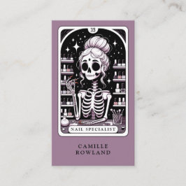 Tarot Nail Salon Visitekaartje