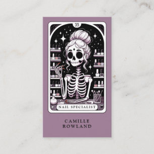 Tarot Nail Salon Visitekaartje