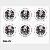 Tarot Nail Tech Product Ronde Sticker (Vel)