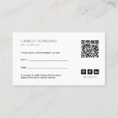 Tarot Nail Technician Business & Afspraak Afsprakenkaartje (Achterkant)