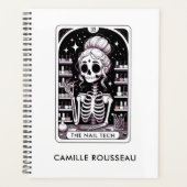 Tarot Nail Technician Gepersonaliseerde zaken Planner (Voorkant)