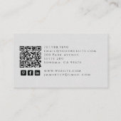 Tarot Nail Technician Visitekaartje (Achterkant)