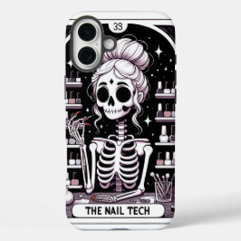 Tarot Nail Technician Visitekaartje iPhone 16 Plus Hoesje