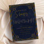 Tarot Navy Blue & Gold hemelblauw Vrijgezellenfees Kaart