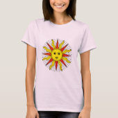 Tarot of Marseille Sun-symbool (#19) T-shirt (Voorkant)