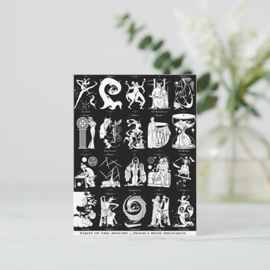Tarot of the Absurd — Postkaart (Staand voorkant)