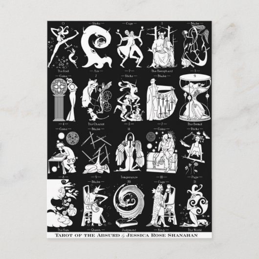 Tarot of the Absurd — Postkaart (Voorkant)