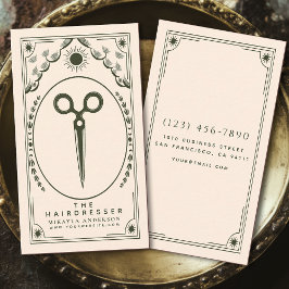 Tarot Olive Hair Stylist Visitekaartje