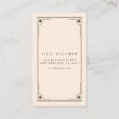 Tarot Olive  Hair Stylist Visitekaartje (Achterkant)