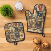  Tarot Ovenwant & Pannenlap Set (Top down)