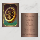 Tarot Profile Cards - het wiel van Fortune Visitekaartje (Voorkant / Achterkant)