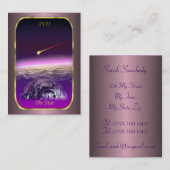 Tarot Profile-kaarten - de Star-kaart Visitekaartje (Voorkant / Achterkant)