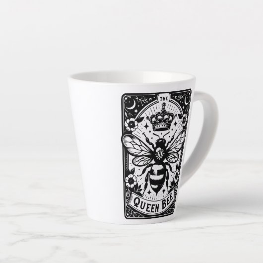 Tarot Queen Bee Latte Mok (Rechterhoek)