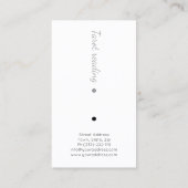 Tarot Reader Psychisch Medium Energy Healing Visitekaartje (Achterkant)